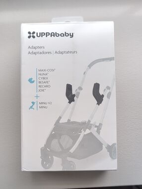 UPPAbaby Black Adapters for Minu V2 / Minu Stroller